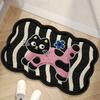 Cartoon Shaped Bath Mat Quick Dry Non Slip Bathroom Door Rug Home