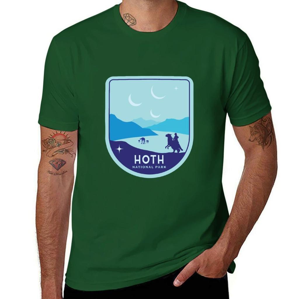 Hoth T-Shirt Vintage Aesthetic Clothing Tshirts for Men
