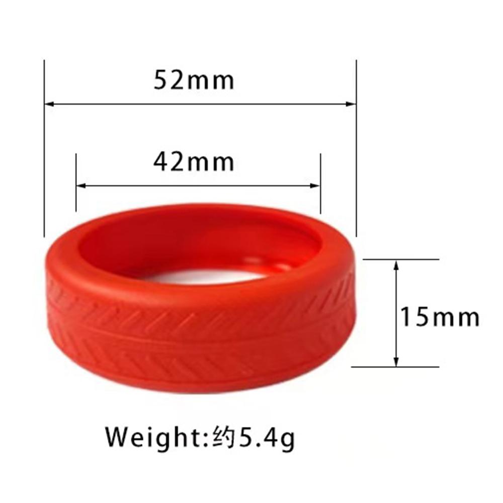 1/4/8pcs Fashionable Silicone Caster Cover Durable Mutes Noise Reduction Wheel Scratche-Proof Cover For 8-Spinner Wheels Luggage