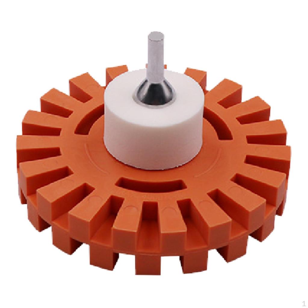 Gummi-Radiererscheiben-Set Klebstoffentfernungswerkzeug Pneumatischer Mehrzweckaufkleber für