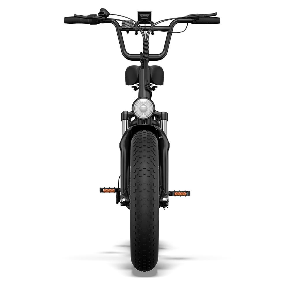 Bicicleta Eléctrica Urlife E26 Pro Motor de 750W Rueda Gruesa de 20" Plegable Bicicleta Eléctrica 7 Velocidades Frenos de Disco Doble 48V 15.6Ah Carga Máxima 120Kg