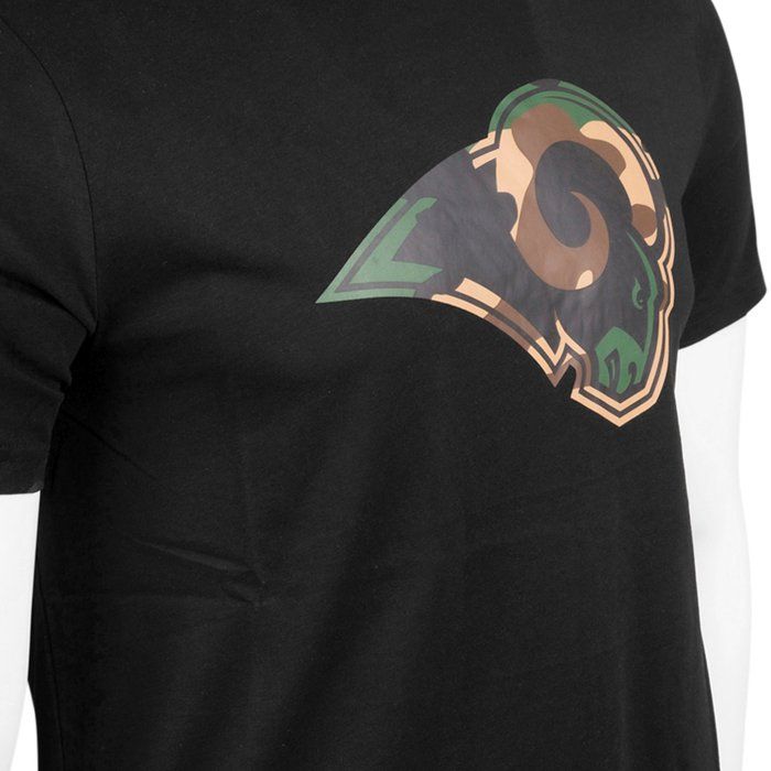 New Era Football Fan Shirt - NFL Teams noir / wood camo