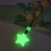 Glow in Dark Star Pendant Hanging Rope Phone Chain Fashion Luminous Star Keychain  Bag Decoration