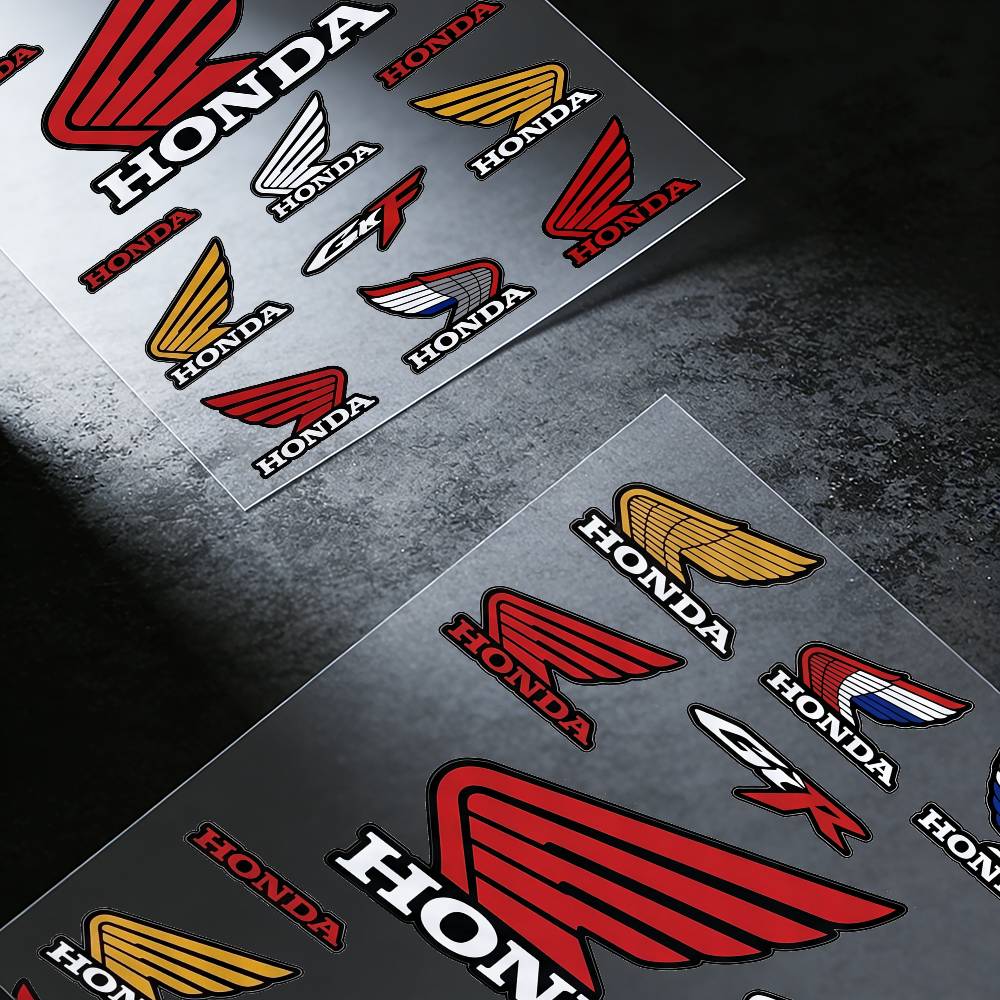 FOR HONDA Universal Multi-Purpose Reflective Waterproof Stickers Scratch Conceal For Auto Bike Helmet Mug Fridge DecorationOW3
