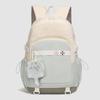 Cute Pink School Backpack with Front Pocket Casual Daypack for Girls Students Daily Use