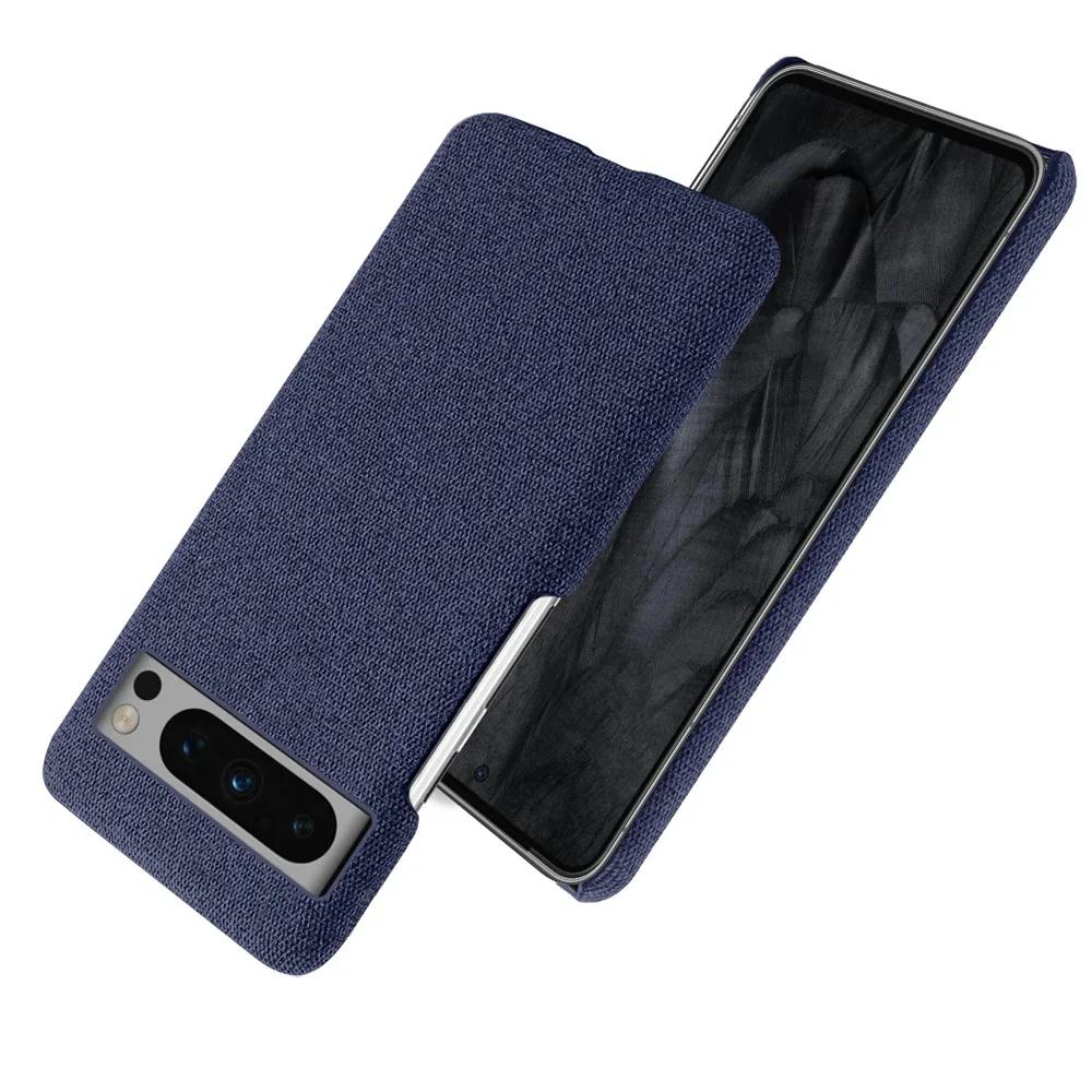 For Google Pixel 8 Pro 7 6 5 Case Luxury Fabric Antiskid Cover For Google Pixel 5G 6a 7a 8 Pro Cloth Capa