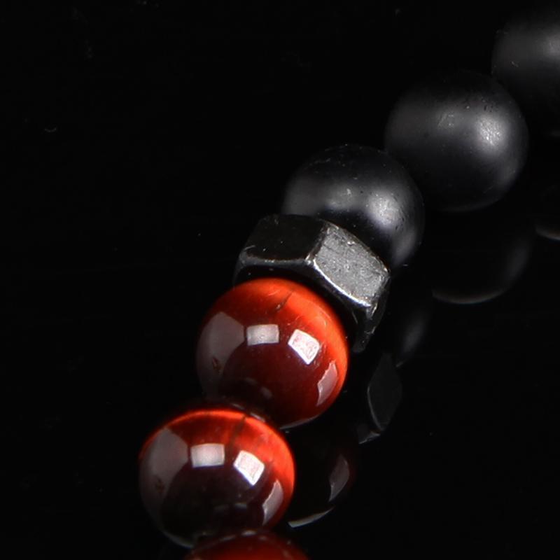 Eightvolume Ev Nut Bead Bracelet(Red)