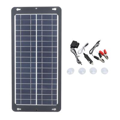 Pannello Solare da 30W con Spina OBD Alta Efficienza Monocristallino Pannello di Ricarica Solare Portatile per