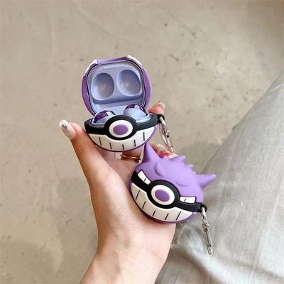 Per Custodia Samsung Galaxy Buds Pro, Pokemon Palla Gengar Viola Antiurto Copertura Auricolare Per Galaxy Buds FE/Live Ragazze Ragazzi Ragazze