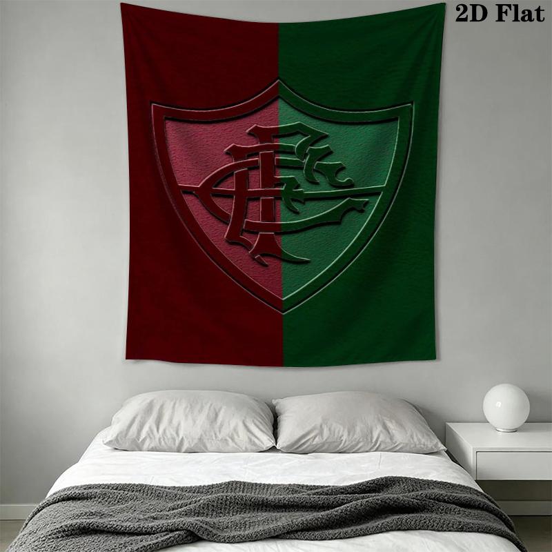 Fluminense Wall Tapestry Aesthetic Wall Hanging Printed Fabric Blanket Decorative Tapestries for Bedroom Living Room Home Decor