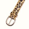 Young and Fashionable Cut-edged Women's Belt Exquisite Leopard Print Belt Women's Belt