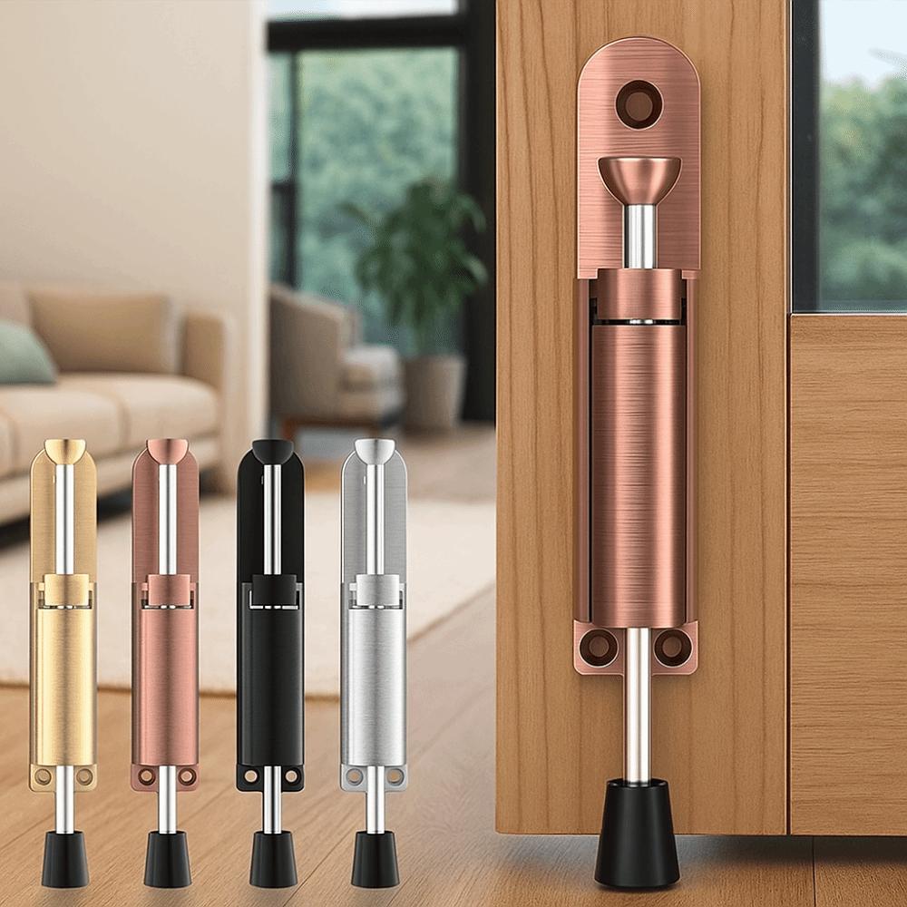 Rostbeständiger Fußbetätigter Türhalter Zink Zink Zinklegierung Kick-Down Türstopper Fußstopper für Zuhause