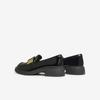 Bestu 25 Spring Fashion Metal Buckle Loafers Thick Heel Women's Single Shoes DC918AA5