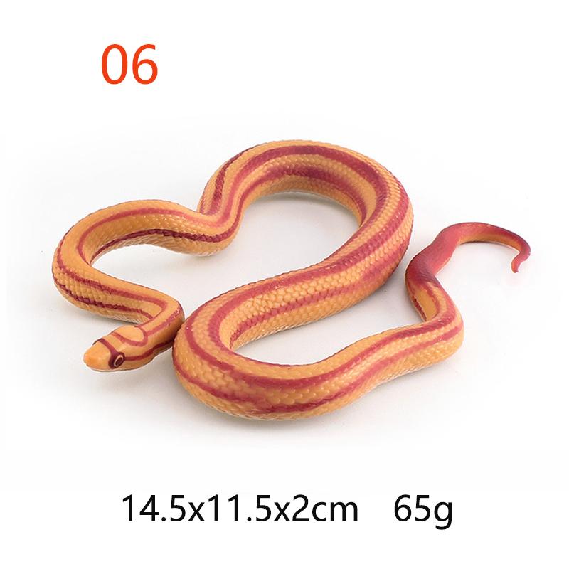 Halloween Scary Realistic Snakes Tricky Spoof Toys Simulation Python Rubber Snake Prank Horror Toy for Party Event Gag Gifts