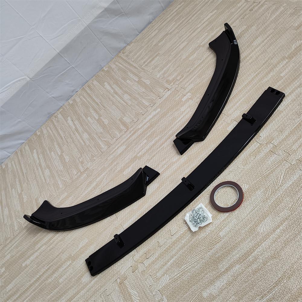 Front Bumper Spoiler Lip Lower Splitter Protector For Mercedes Benz CLS Class C257 CLS53 CLS300 CLS350 CLS400 CLS450 2018-2021