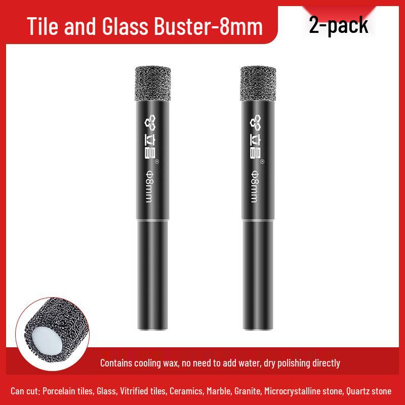 Tile and Glass Drill Bit - Hole Saw for Marble and Tile Drilling