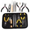 Jewelry Findings Set With Pliers Tweezers Jump Ring Opener Awl Scissors Jewelry Making Repair Supplies Kit 8pcs/set