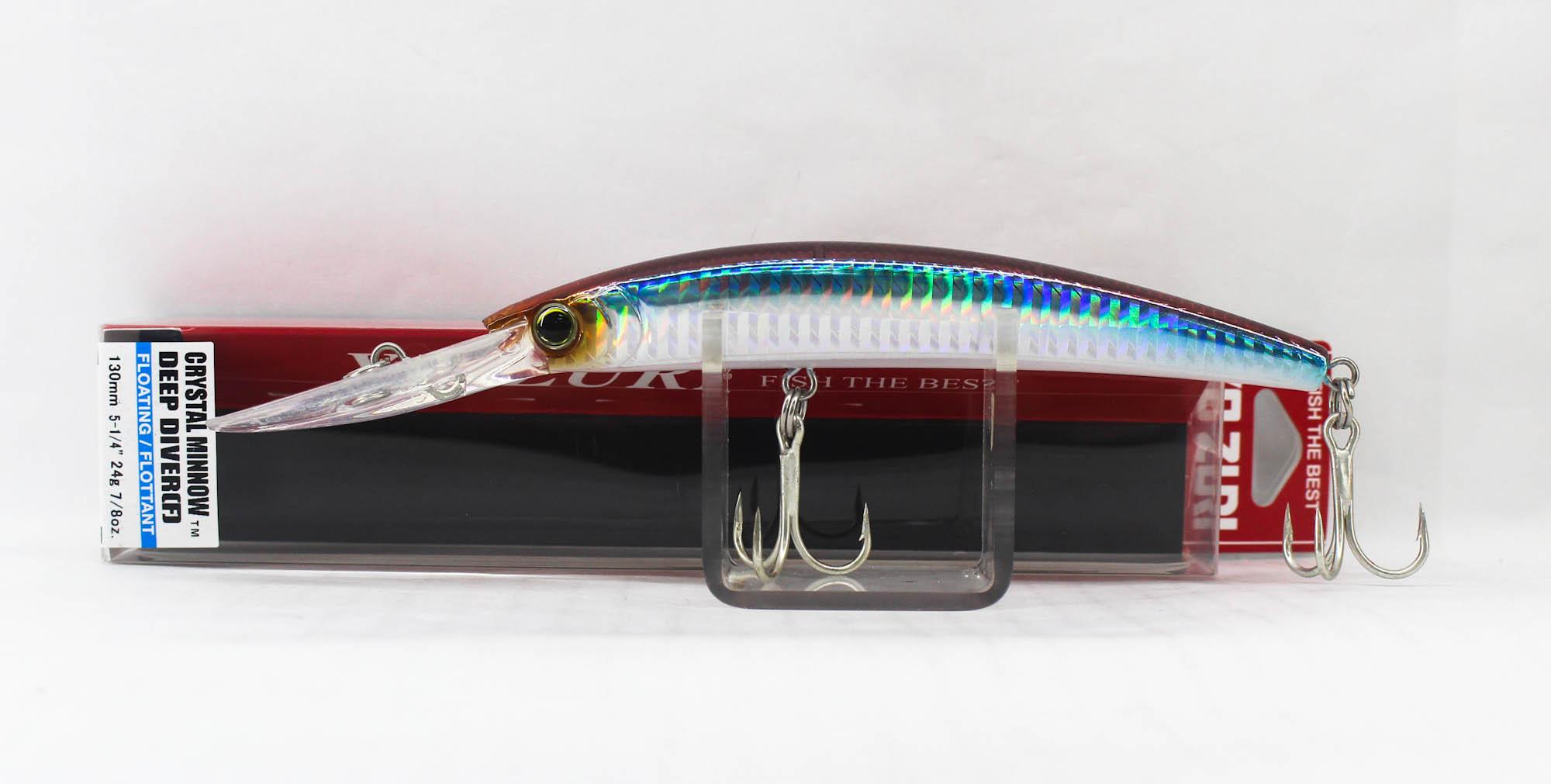 Yo Zuri Crystal Minnow DD 130 mm Floating Lure R1136-HSM (2479)