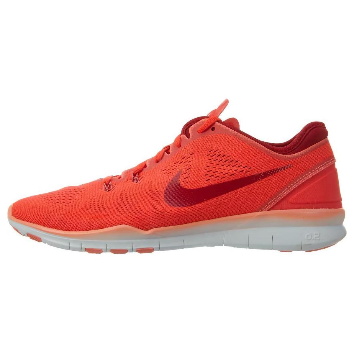 

Nike Free 5.0 Tr Fit 5 Bright Crimson Prm Rd Atmc Pink Wh Women s 704674-601 38