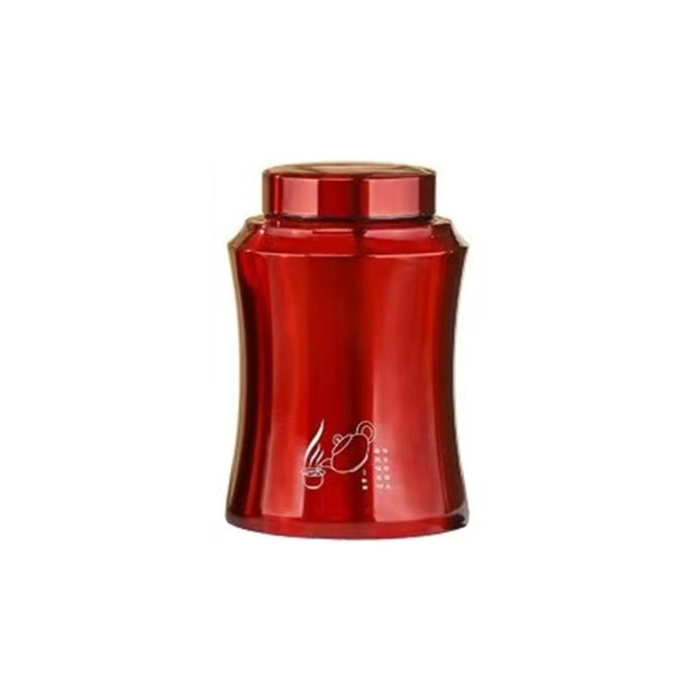 Large Capacity Tea Tin Threaded Port Sealed Tea Can Portable Tea Jar for Home&Travel