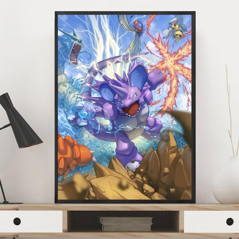 Pokemon Themed Typhlosion Wall Decor with Delicate Details Long Lasting Colors Suitable for Various Scenes Such As Living Rooms