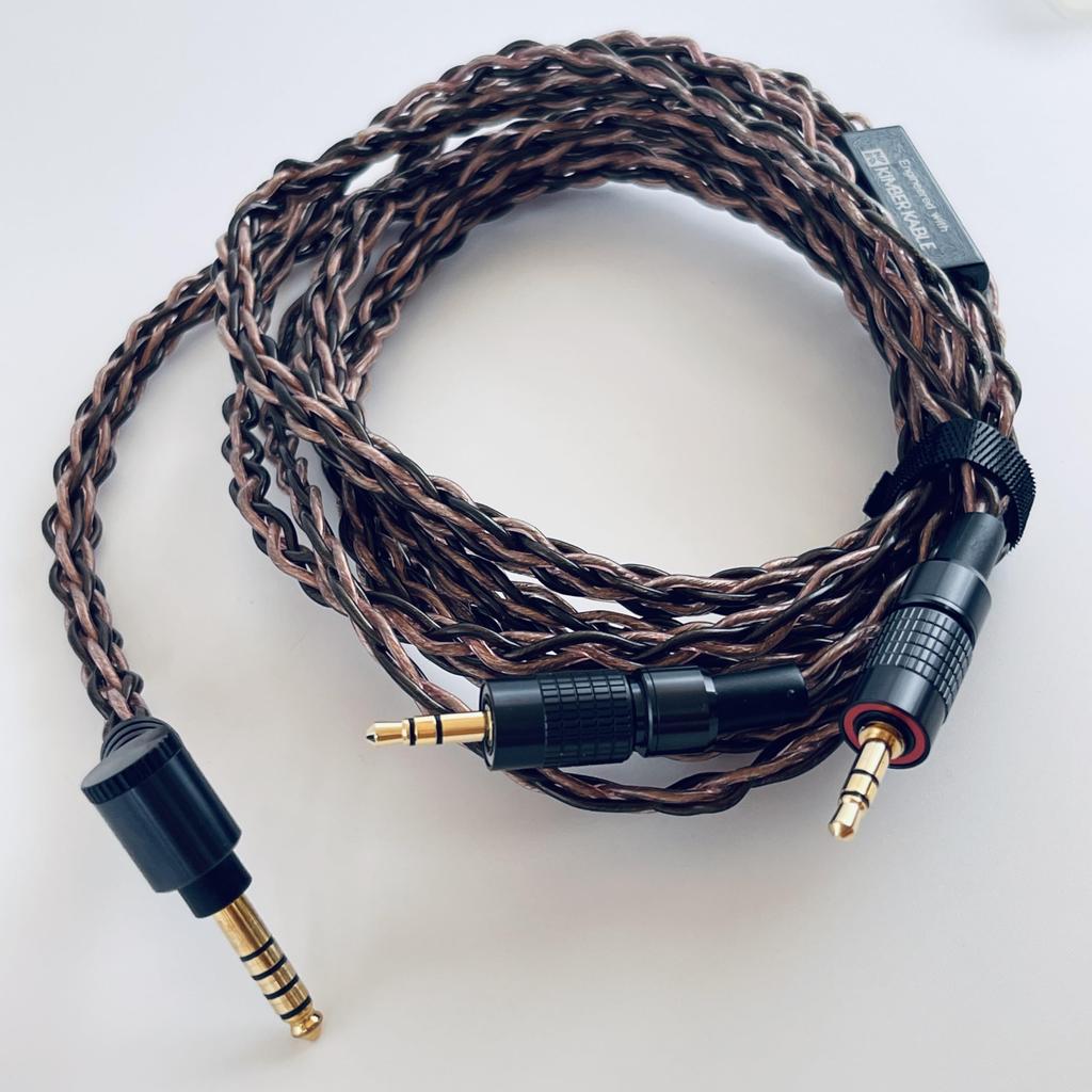 Sony Re-cable Earphone and Headphone MUC-B20SB1 4.4mm Balanced 5-Pole to Mini Plug 3-Pole x2