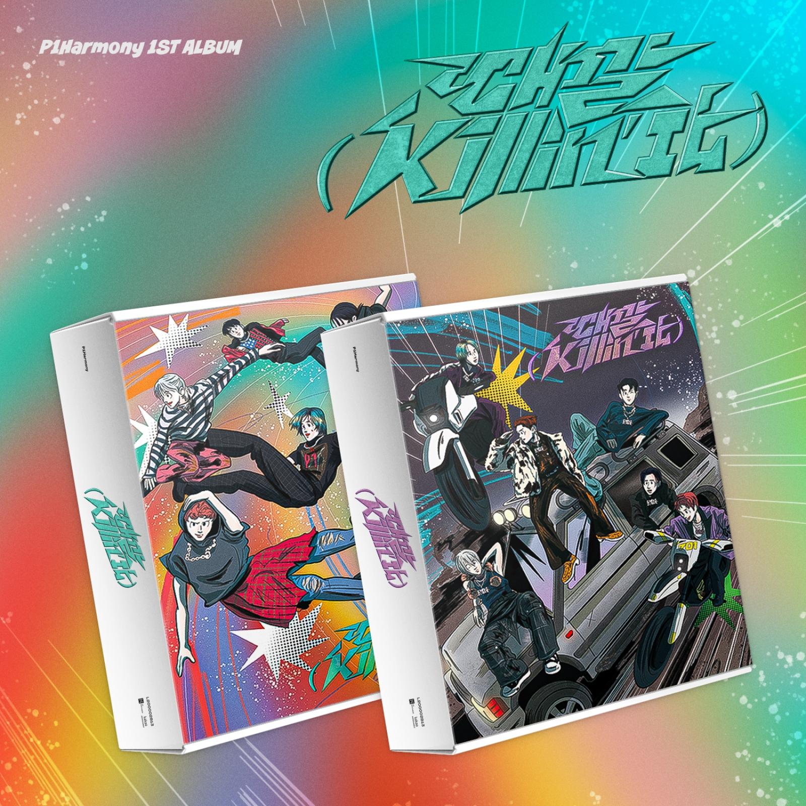 

P1Harmony [KILLIN IT] 1st FULL ALBUM 2 VERSION SET