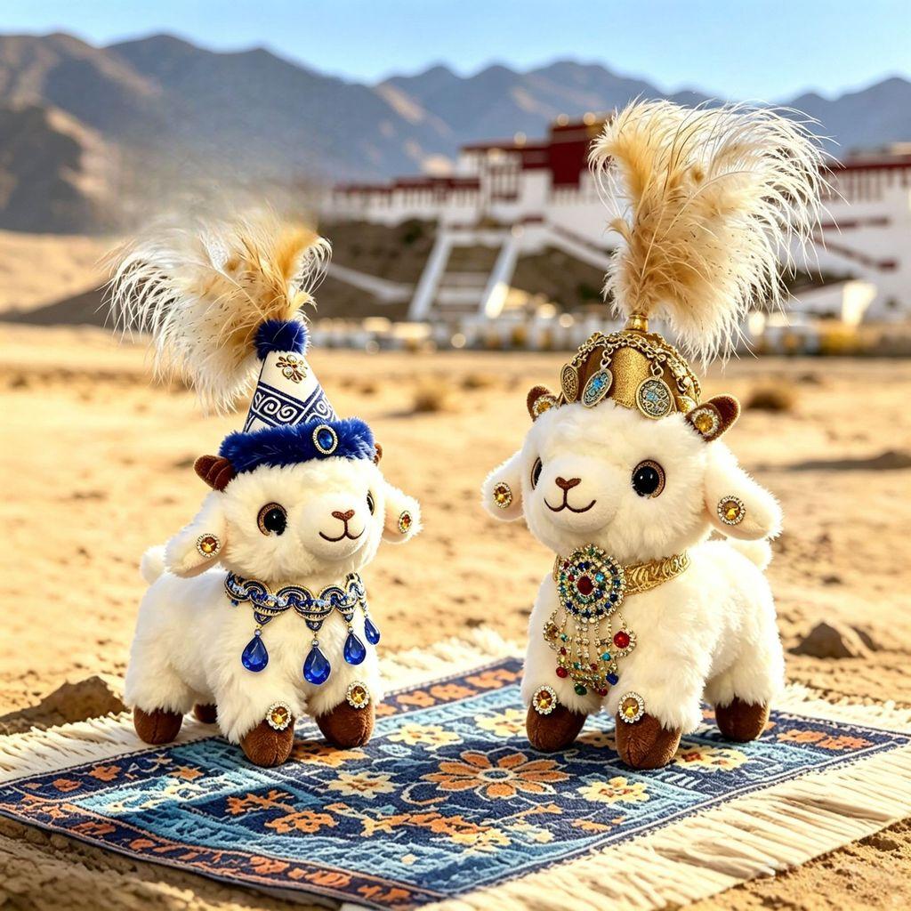 Sheep Plush Doll Keychain With Short Plush Material For Kids And Collectors