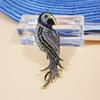 Spilla Cristallo Animale Stile Palazzo Vintage con Strass per Donne e Uomini