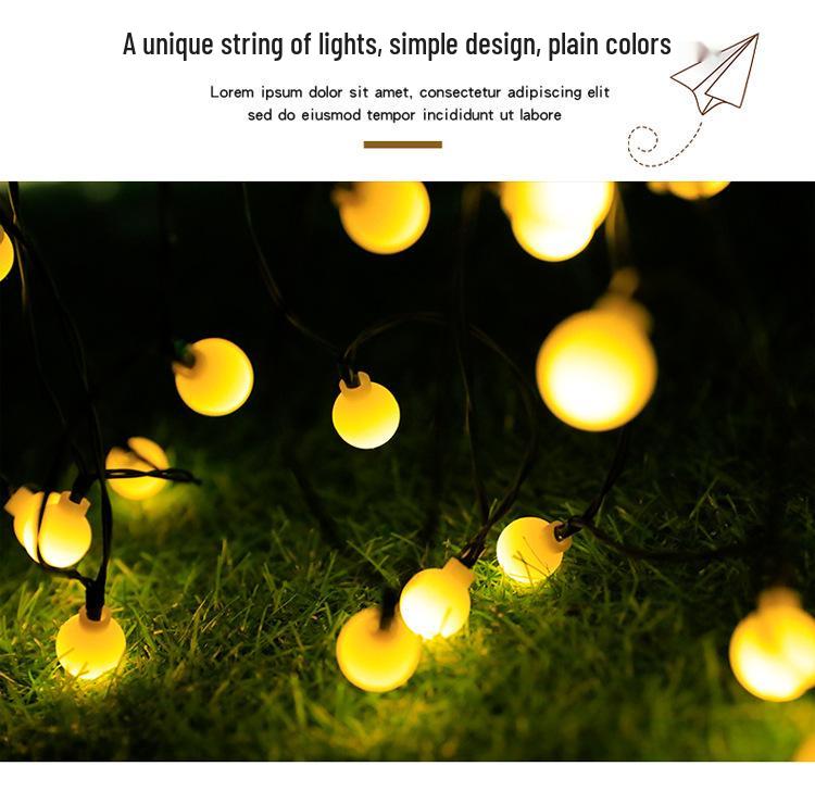 LED Fairy String Lights - Outdoor Christmas & Festive Décor Battery-Powered