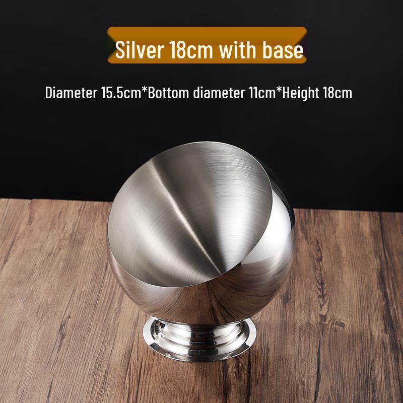 Kangfutao Stainless Steel Slanted Sauce Bowl