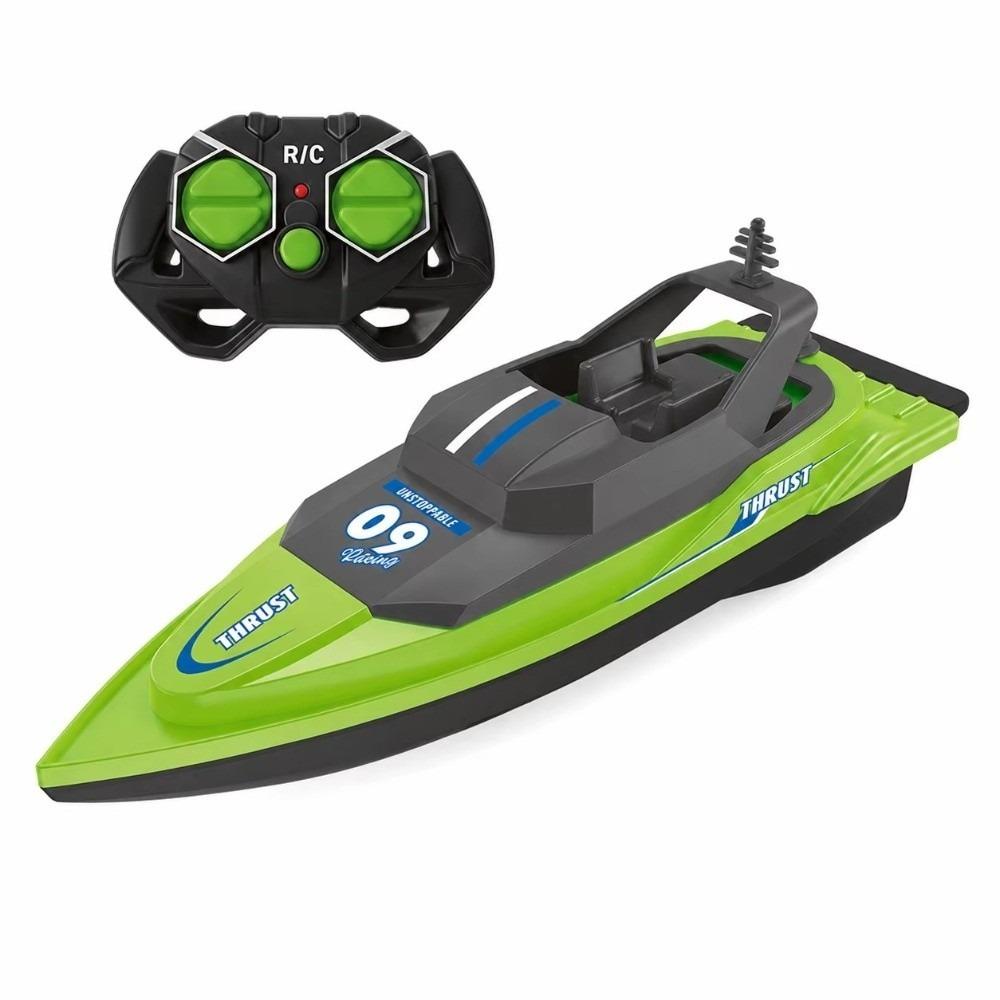 Dual Motor Electric Speedboat Waterproof Racing Boat Waterproof Toy Water Toy Lake