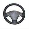 DIY Custom Original Car Steering Wheel Cover For Toyota Corolla 2006-2010 Matrix 2009 Auris  Leather Braid For Steering