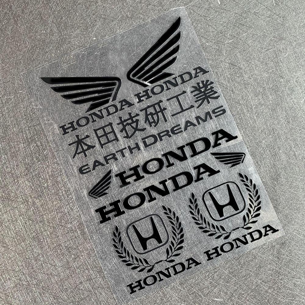 Car 3D Motorcycle Reflective Decals Wings Stickers For HONDA Eagle Head NX125 300 R CB400X CBF190R For Honda NC750 NC 750X 750 X