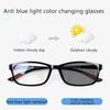 1 Piece Men Women Ultra-Light Driving Sun Glasses Photochromic Lenses Day And Night Polarized Sunglasses