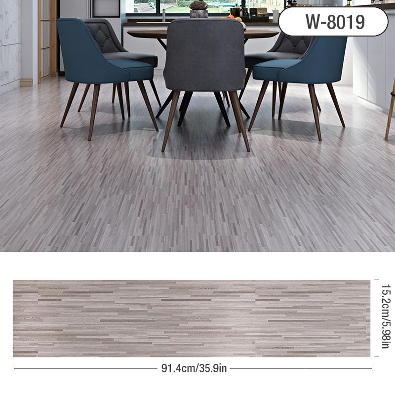 Selbstklebende Holzmaserung Boden Wandaufkleber PVC Tapete für Wohnzimmer Toilette Küche Heim Boden Dekoration Wasserdichter Aufkleber