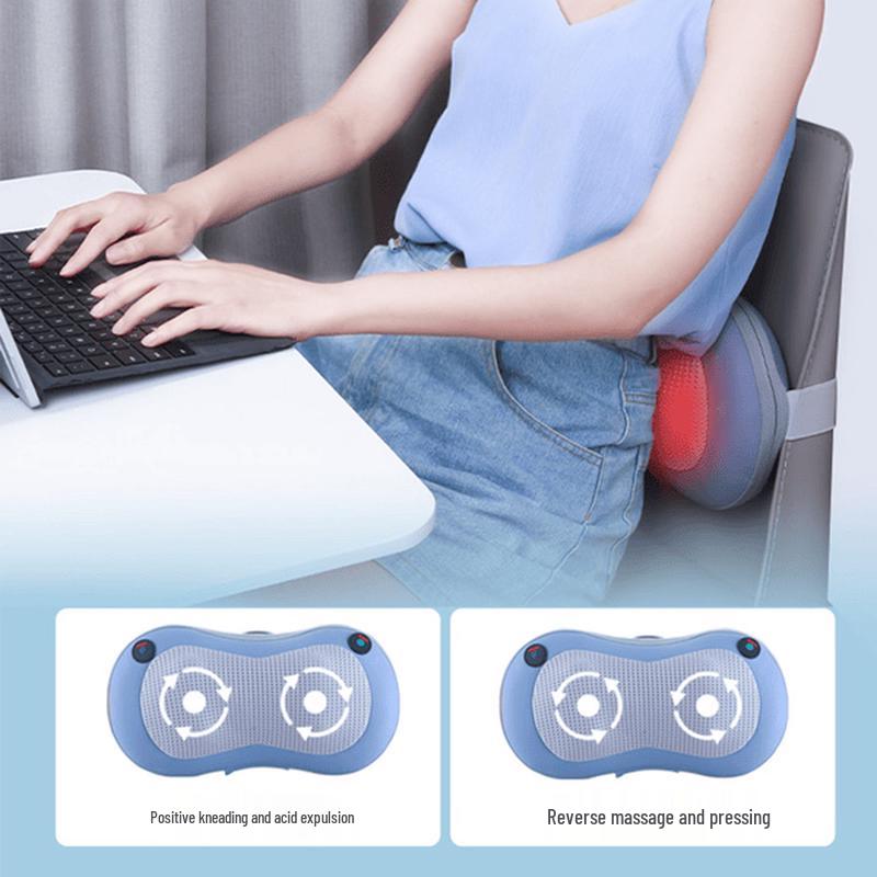 MIAOJIE Multi-functional Kneading Massage Pillow CN plug (adapter included)