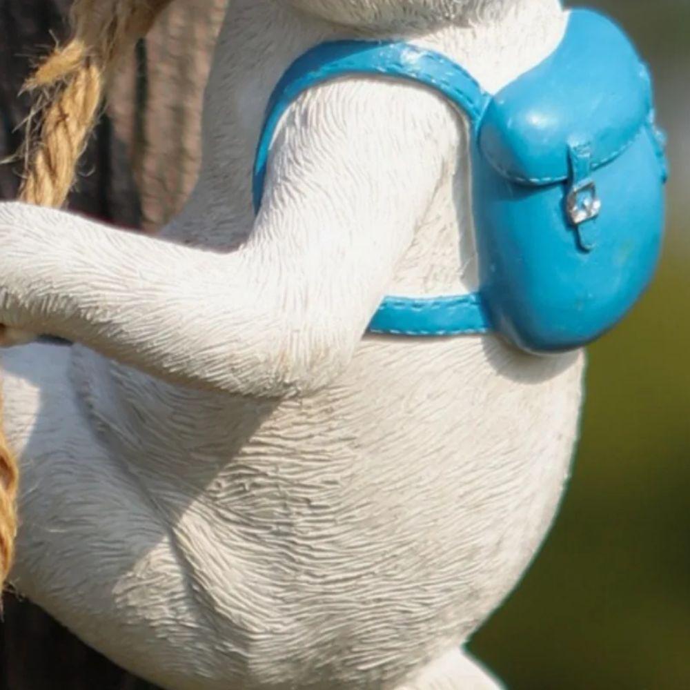 Miniature Size Animal Climbing Ornament Figurine Design Climbing Animal Statue  Balcony Decor