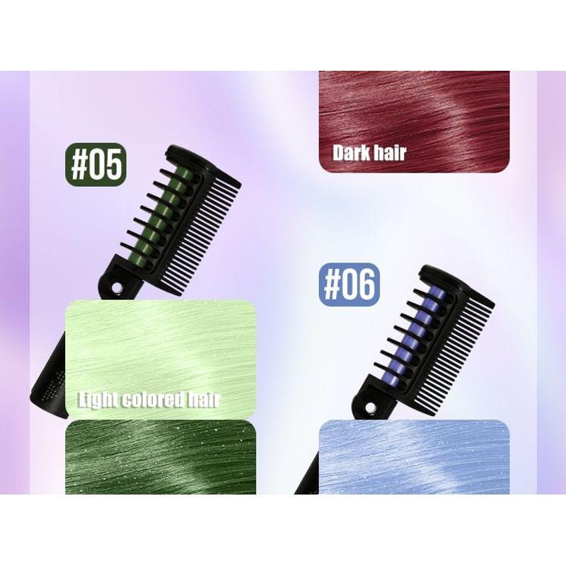 MLSMILE - Peigne Colorant pour Cheveux - 12 Couleurs