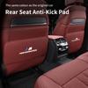 2025 Horká podložka na zadní stranu autosedačky proti kopání Kožený chránič Kryt pro BMW řady 5 F10 G30 G38 G60 X1 U11 Dekorace interiéru auta Ac