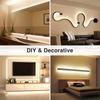 5V LED Strip Neon Light USB With Hand Sweep Sensor Dimmer Switch Flexible Silicone Neon Sign Waterproof For Home Outdoor Decor