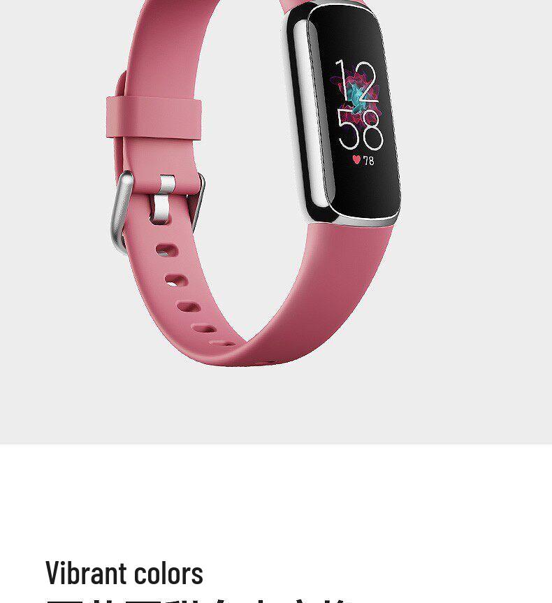 Google Fitbit Luxe Smartwatch with Heart Rate, Sleep, and Activity Tracking.