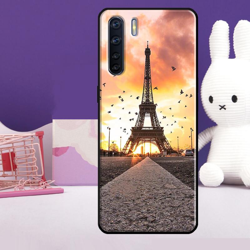 Paris Eiffel Tower France Case For Oppo A60 A80 A40 A77 A57 A17 A74 A54 A94 A78 A98 A18 A38 A58 A96 A76 A16 A15 A5 Pro