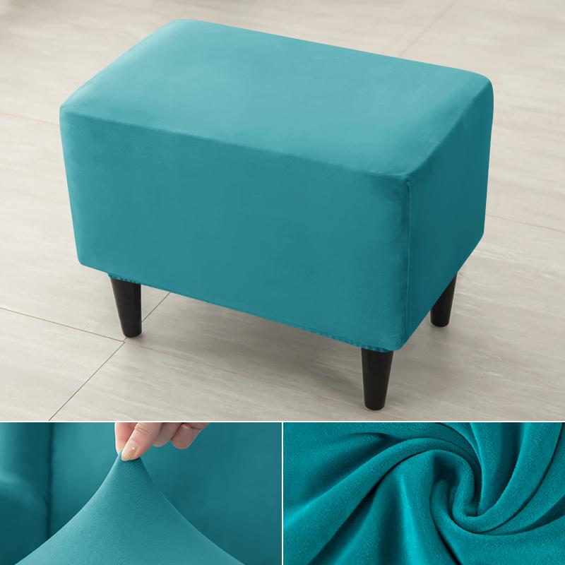 Velvet Stretch Tub Chair Cover Living Room Elastic Club Armchair Slipcovers Single Sofa Covers Washable Home Bar Counter Hotel