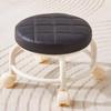 Swivel Mop, Pedicure & Baby Walking Pulley Stool with Wheels