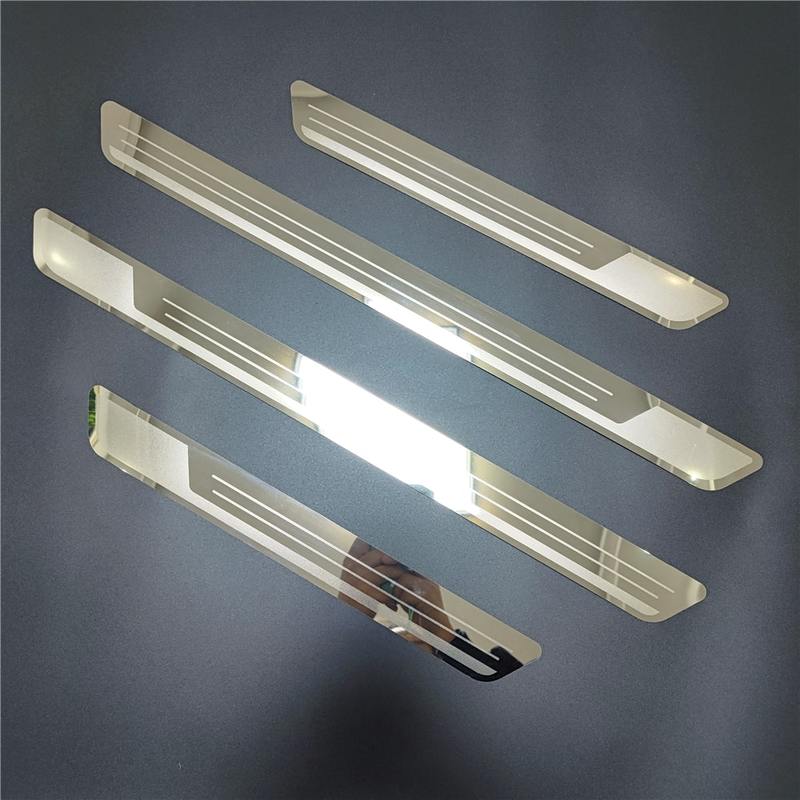 Auto Door Sill Scuff Plate Trim For Haval Jolion H6 H2 2011- GWM Cannon Ute Stainless Threshold Pedal Guards Car Accessories