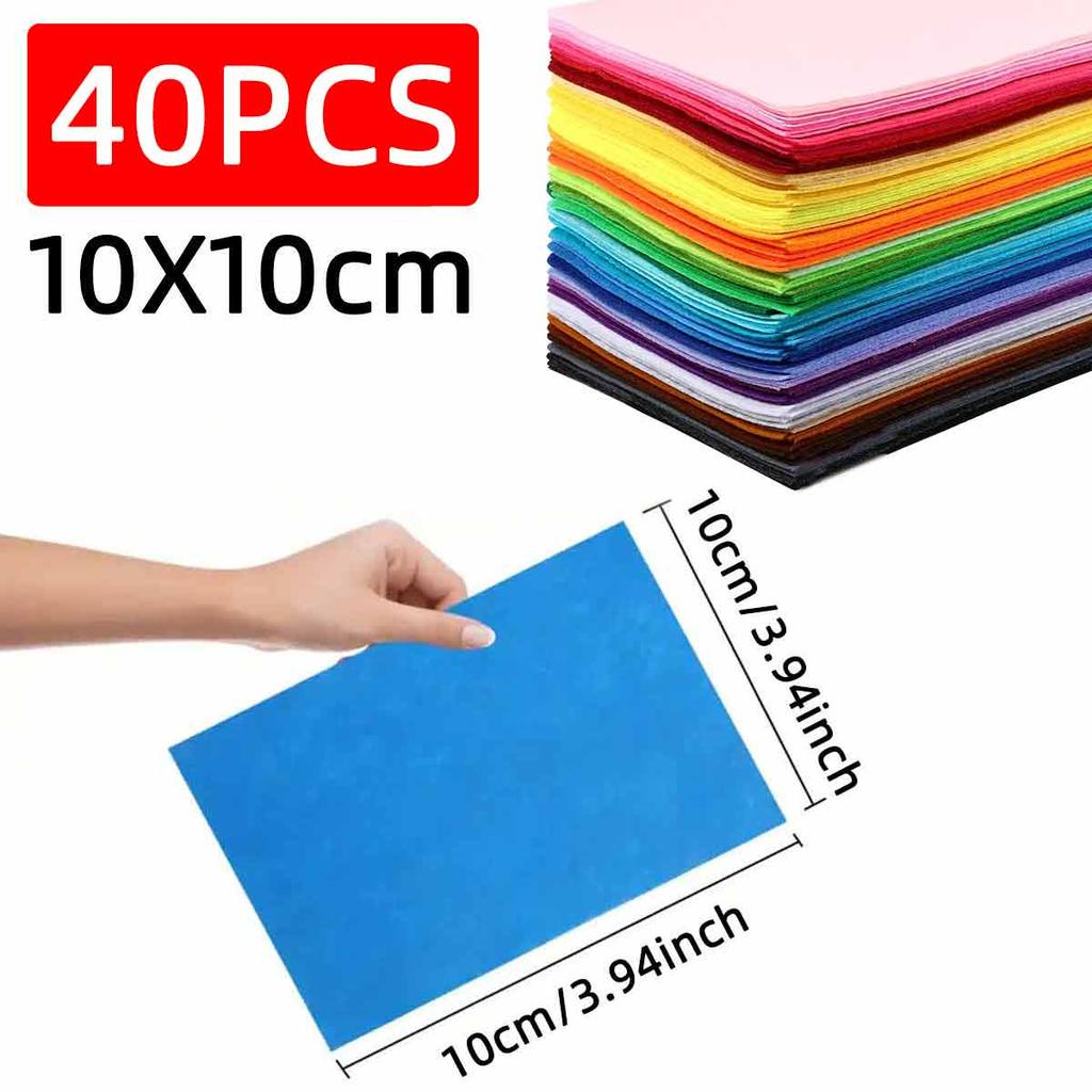 Felt Fabric Is Bright Soft Hand Washable Suitable For DIY Crafts Home Furnishings School Parties Easy To Sew Holiday Decorations