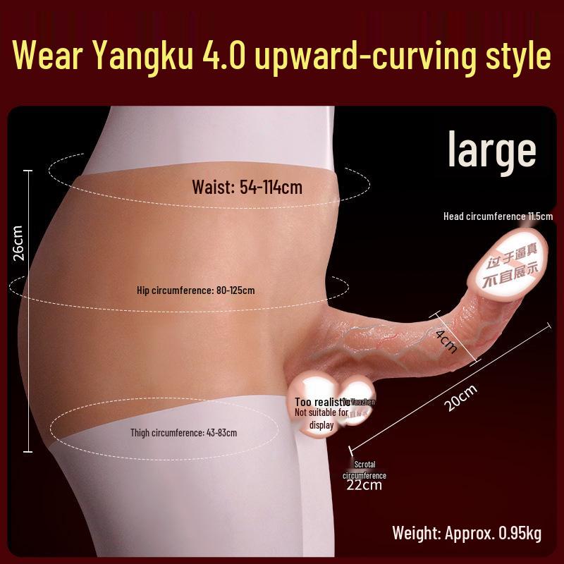 Long-lasting Silicone Wearable Dildo Panties for Lesbian Couples