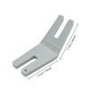 1PC Duty Jumper/Hump Presser Foot for Sewing Machines Clearance Plate for Bulky Seams Denim Hems Thick Fabrics Easy Installation