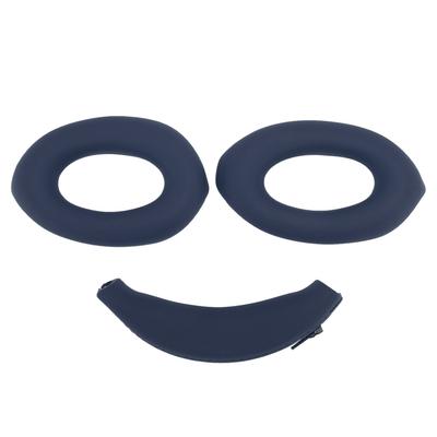 Conjunto de Almofadas de Ouvido Capa Almofada para Arco de Cabeça Substituição Capa Protetora de Silicone para Fones de Ouvido WH‑1000XM4 WH‑1000XM3